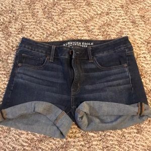 American Eagle Medium Wash Denim Shorts